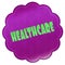 HEALTHCARE on magenta sticker.