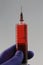 Healthcare worker prepares a Syringe with vaccination