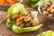 Healthy Asian Chicken Lettuce Wrap