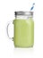 Healthy avocado green smoothie