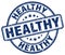 healthy blue stamp