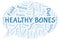 Healthy Bones word cloud.