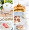 Healthy Breakfast Collage