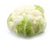 Healthy cauliflower over white