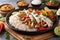 Healthy Chicken Fajitas with Rice