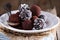 Healthy chocolate truffles