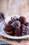 Healthy chocolate truffles