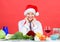 Healthy christmas holiday recipes. Easy ideas for christmas party. Best christmas recipes of perfect housewife. Woman