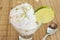 Healthy Coconut Lime Ice Cream