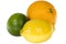 Healthy Colourful Citrus Fruits Orange Lime Lemon