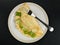 Healthy Cooked Spring Onion Omelette