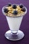 Healthy and delicious parfait