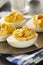 Healthy Deviled Eggs as an Appetizer