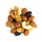 Healthy dried fruits and nuts