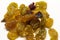 Healthy dried raisins for organic nutrition diet