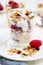 Healthy Energy-boosting Granola and Yogurt Breakfast