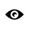 Healthy eyes icon. Design vector