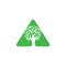 Healthy family tree logo vector design.