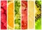 Healthy food backgrounds.