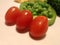 Healthy food, Grape tomatoes Broccoli Garden Pea Pisum sativum in slice of Bell pepper paprika