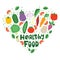 Healthy Food Heart