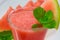 Healthy fresh watermelon smoothie Summer Drinks