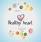 A healthy heart/ A healthy heart is the essential trace elements vitamins and minerals