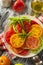 Healthy Heirloom Tomato Salad