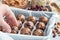 Healthy homemade energy balls, horizontal