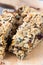 Healthy homemade granola bars