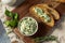 Healthy Homemade Herb Butter and Bread