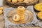 Healthy Homemade Sweet Almond Cookies or biscuits Also Know as Nan Khatai