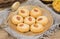 Healthy Homemade Sweet Almond Cookies or Biscuits Also Know as Nan Khatai