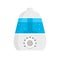 Healthy humidifier icon, flat style