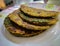 Healthy indian stuffed parothaaHealthy indian stuffed paratha in serving plate