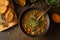 Healthy lentil soup