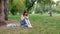 Healthy lifestyle girl eating salad smiling happy outdoors on beautiful day. Healthy Smiling Teenage Girl with Bowl of