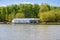 Healthy Moscow Pavilion on the banks of the Meshchersky Pond.