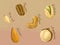 Healthy nuts macadamia, peacan, cashew, pine nut, almond and pis