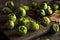 Healthy Organic Green Tomatillos