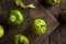 Healthy Organic Green Tomatillos