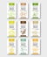 Healthy organic nuts vertical labels set. Vector packaging design.