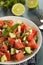 Healthy Organic Watermelon Salad