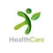 Healthy people logo. Medical logo design concept