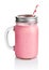 Healthy pink smoothie