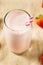 Healthy Pink Strawberry Milk