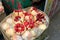 Healthy pomegranate fruits at the market, China