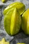 Healthy Raw Yellow Starfruit