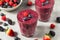 Healthy Refreshing Mixed Berry Breakfast Smoothie