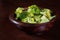 Healthy serving of broccoli